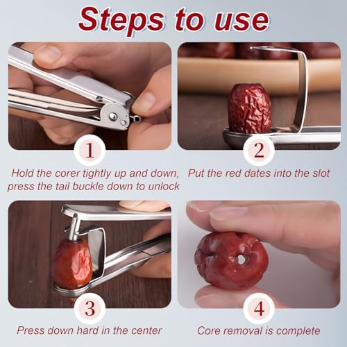 Vue 5 de Pcs Denoyauteur Cerise Et