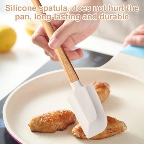 Vue 6 de Pieces Spatule Silicone Cuisine