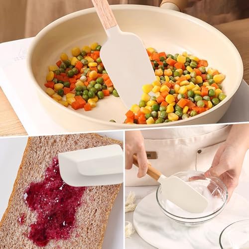 Vue 7 de Pieces Spatule Silicone Cuisine