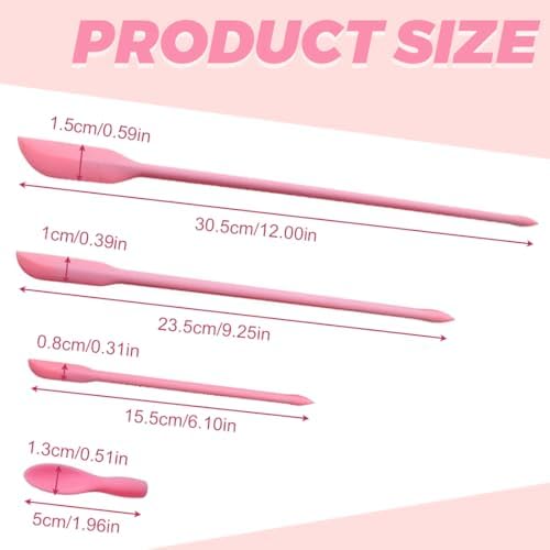 Vue 2 de Pieces Silicone Spatule Cosmetique
