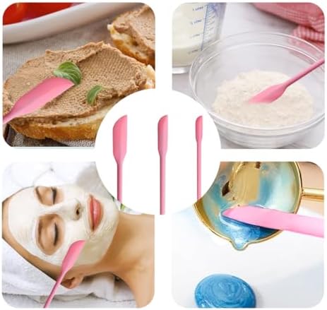 Vue 4 de Pieces Silicone Spatule Cosmetique