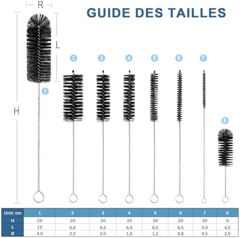 Vue 2 de Brosse Bouteille Lot