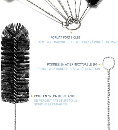 Vue 3 de Brosse Bouteille Lot