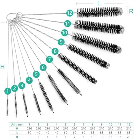 Vue 2 de Lot De Brosses De