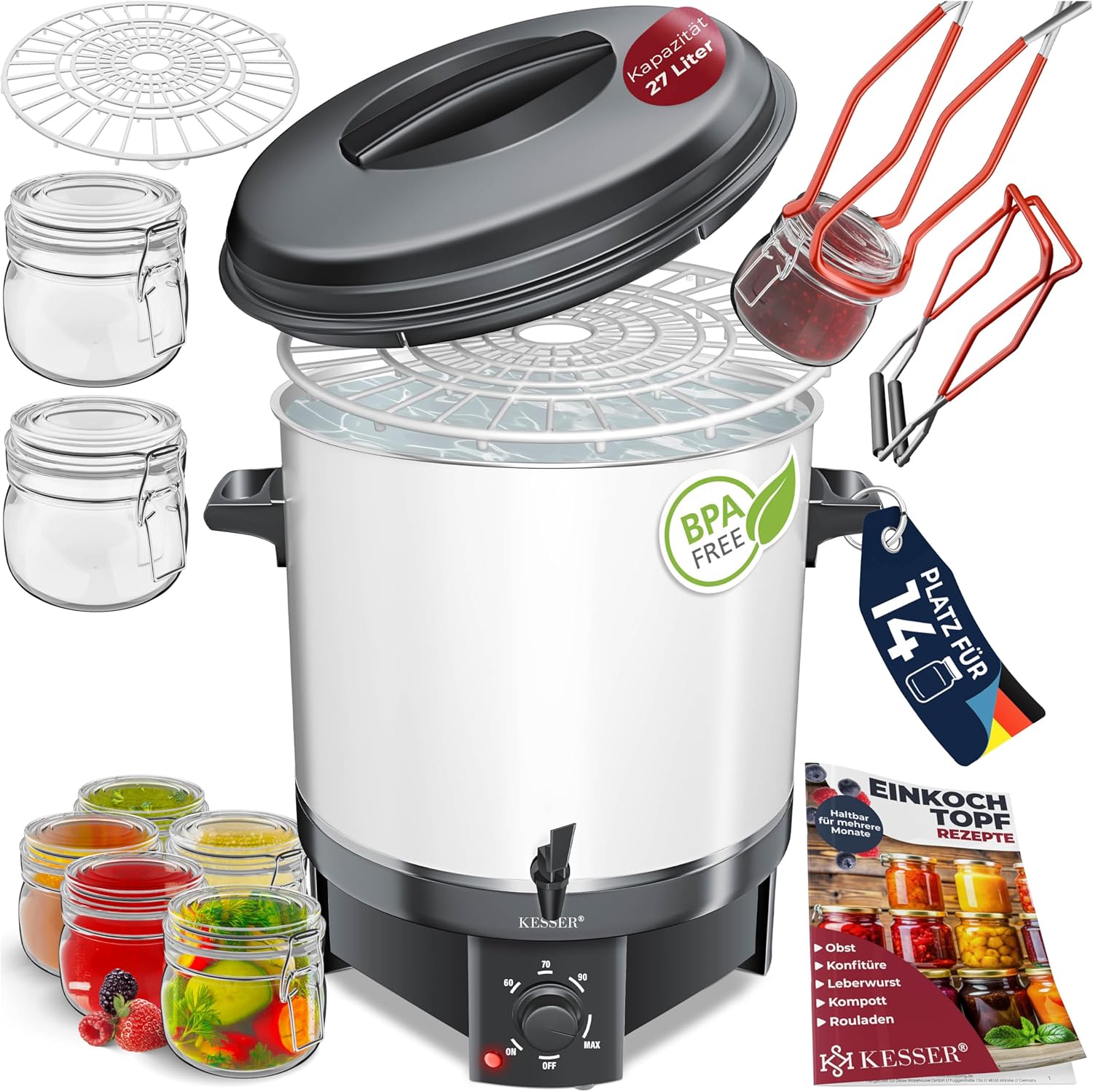 Stérilisateurs électriques - Équipement confiture artisanale et accessoires maison