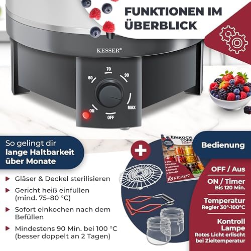 Vue 3 de Kesser Confiturier Electrique