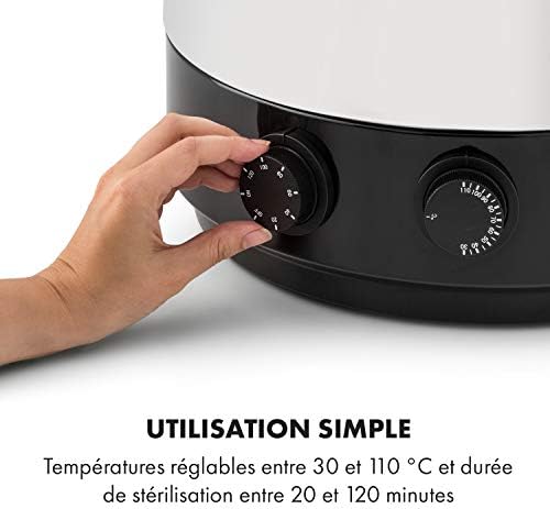 Vue 4 de Klarstein Konfistar Sterilisateur Automatique