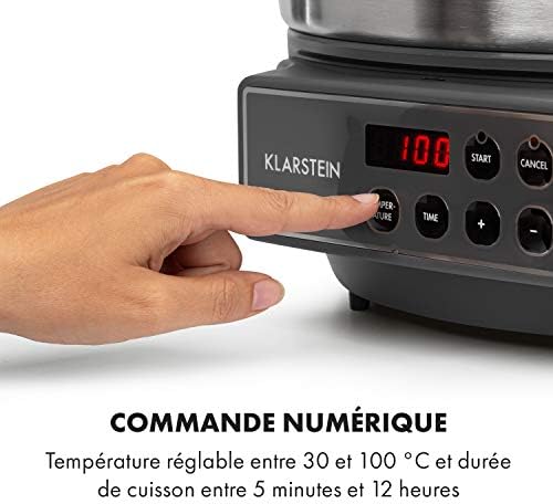 Vue 3 de Klarstein Lady Marmalade Pasteurisateur