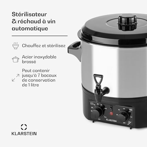 Vue 2 de Klarstein Biggie Small Sterilisateur