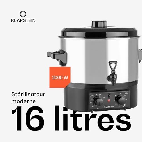 Vue 3 de Klarstein Biggie Small Sterilisateur