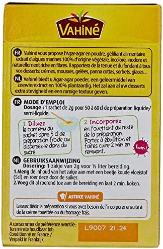 Vue 4 de Vahine Agaragar Gelifiant Vegetal