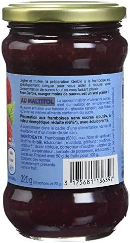 Vue 4 de Gerble Confiture Framboise Sans