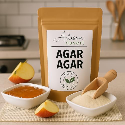 Vue 4 de Agar Agar Vegetal Naturel