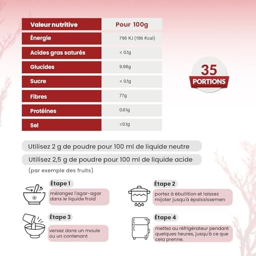 Vue 2 de Agar Agar En Poudre