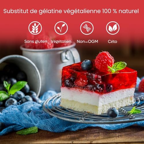 Vue 4 de Agar Agar En Poudre