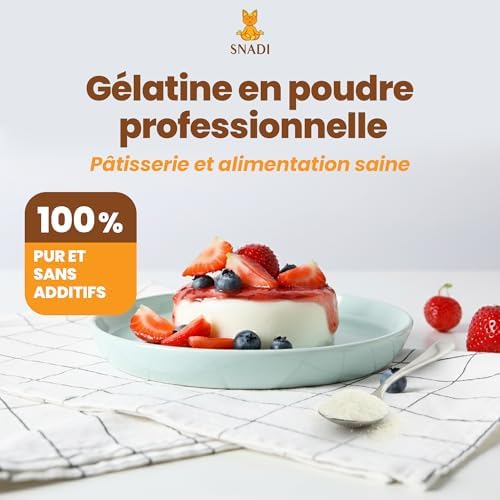 Vue 2 de Snadi Gelatine En Poudre