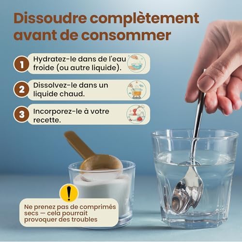 Vue 5 de Snadi Gelatine En Poudre