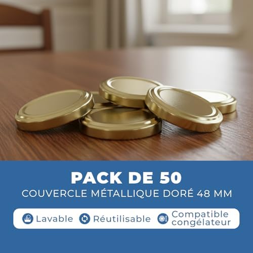 Vue 4 de Bouchons Metalliques Universels Mm