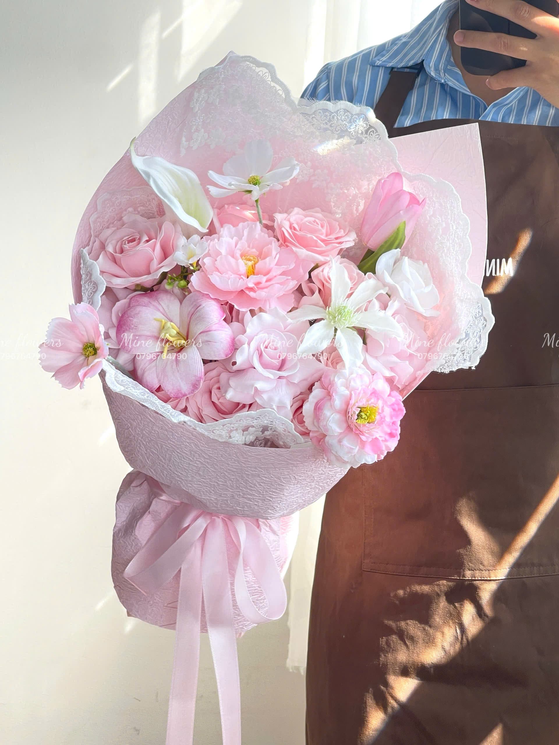 hoa giấy xé 01 - Image 1