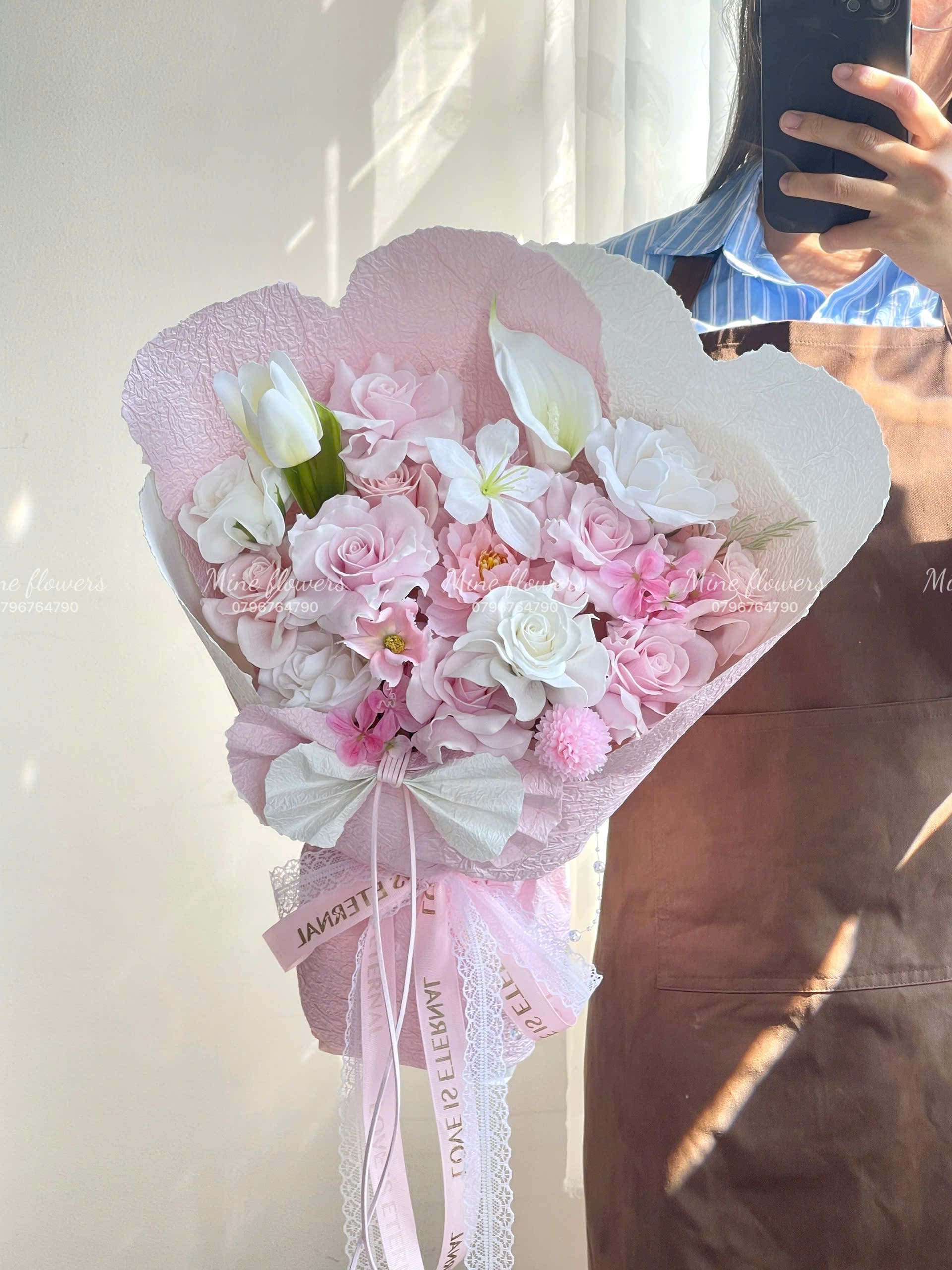 hoa giấy xe 02 - Image 1