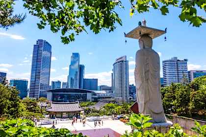 Zuid-Korea bucketlist: naar Hanok Village & Seoels skyline afbeelding