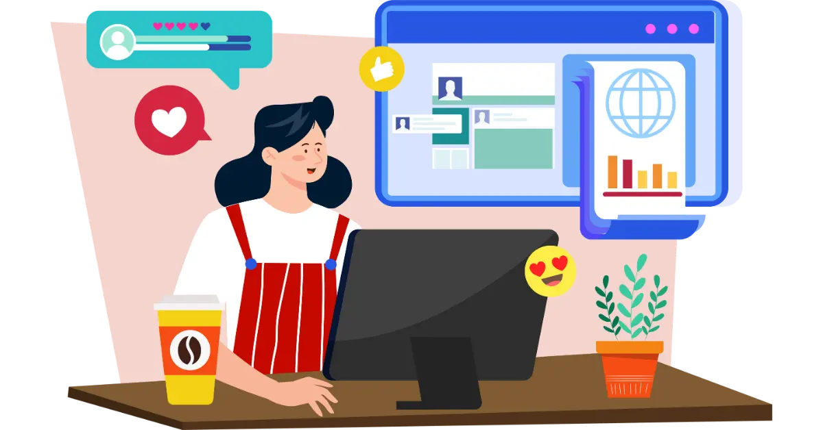 Web Design Illustration