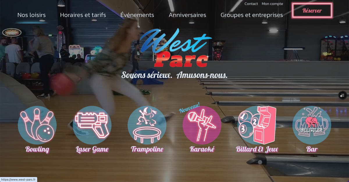 West Parc - Système de réservation automatisé