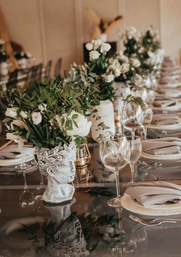 Проект Олимп — флористика и декор свадьбы в Москве