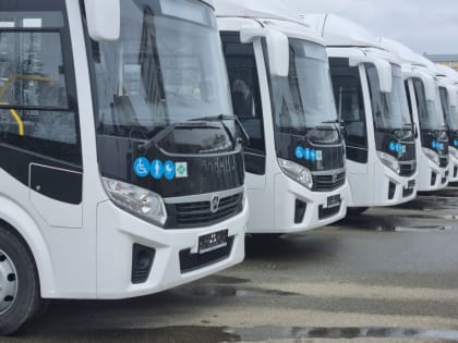 В рамках нацпроекта в Ставрополь поступило 94 автобуса