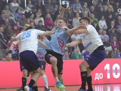 Гандболисты «Виктора» в Ставрополе обыграли «Зенит»