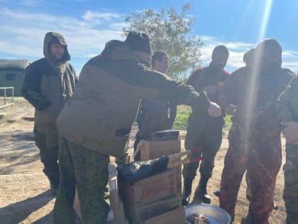 Дмитрий Ворошилов вновь побывал на полигоне, где проходят подготовку мобилизованные пятигорчане