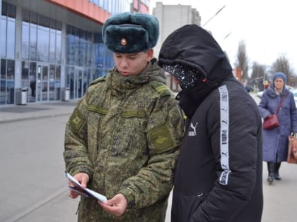 В Георгиевске работал мобильный пункт отбора на военную службу по контракту