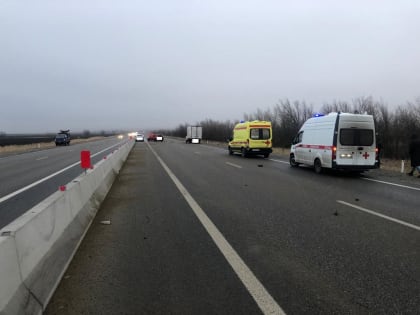 В Кочубеевском районе из-за тумана столкнулись шесть автомобилей