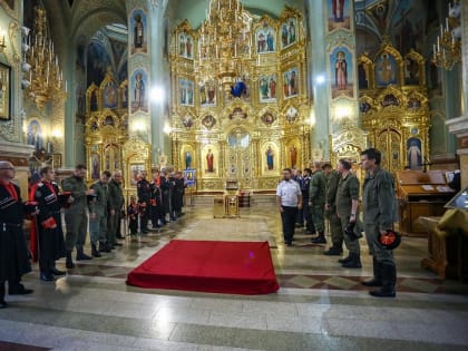 В Ставрополе отметили день небесного покровителя Терского казачьего войска