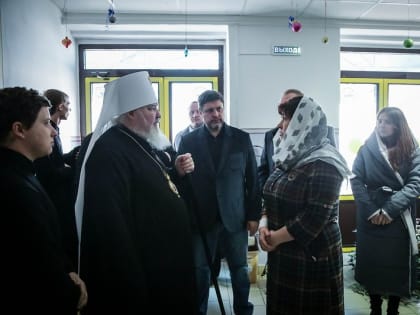 Митрополит Кирилл посетил Ипатовский детский дом-интернат для умственно отсталых детей