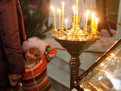 Более 50 тысяч прихожан посетили храмы Ессентуков в ночь перед Рождеством