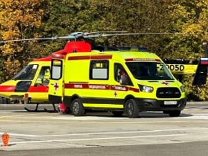За 2024 год вертолет санитарной авиации Ставрополья совершил 164 вылета