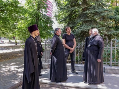 Обсуждение подготовки нового здания Ставропольской духовной семинарии