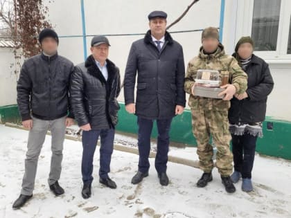 Глава Благодарненского городского округа встретился с бойцами СВО, которые прибыли на малую родину в краткосрочный отпуск