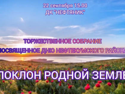 День Нефтекумского района