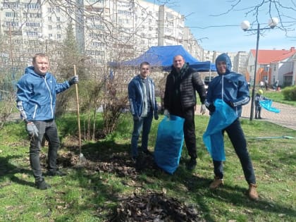 Активисты «Единой России» Минераловодского округа вышли на субботник