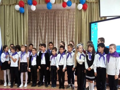 В школе №3 открылось первичное отделение «Движения первых»