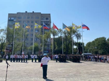 Священник принял участие в церемонии приведения к воинской присяге