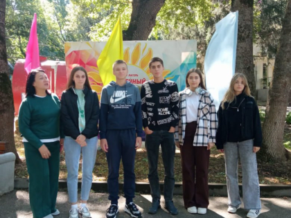 Делегация Туркменского района принимает участие в профильной лагерной смене «Мы – хозяева Земли!»