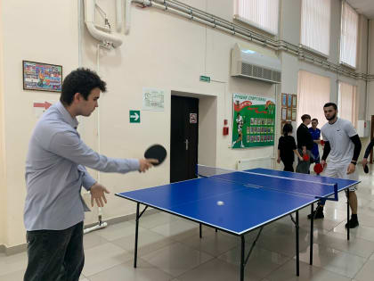 Личное первенство по настольному теннису