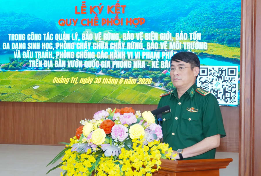 Các đại biểu tham luận tại lễ ký kết - Ảnh: N.H