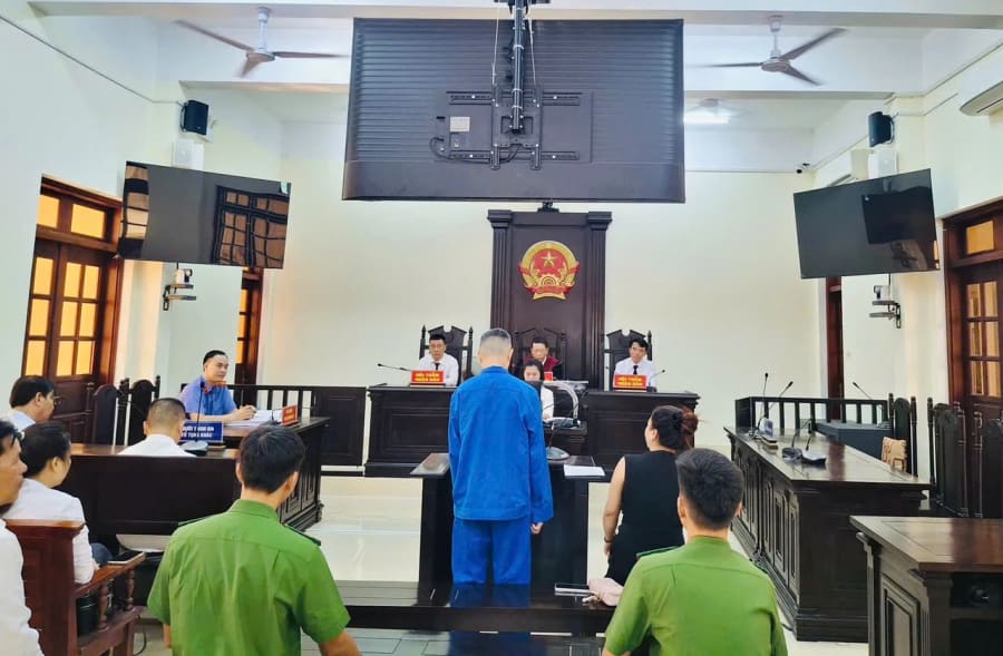 Quang cảnh phiên xét xử - Ảnh: T.A