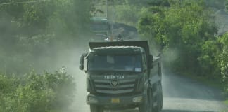 Tăng cường giám sát môi trường khu vực khai thác đá ở thôn Thượng Lâm