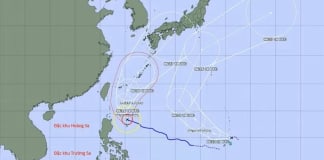 Bão Mekkhala đổi hướng, mạnh cấp siêu bão, hình thành áp thấp nhiệt đới mới