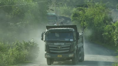 Tăng cường giám sát môi trường khu vực khai thác đá ở thôn Thượng Lâm